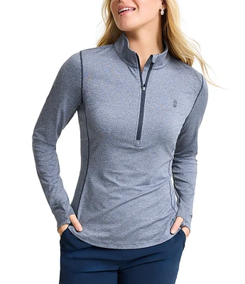 Tommy Bahama Playa Vista IslandZone® Quarter-Zip Mock Neck Moisture Wicking Pullover