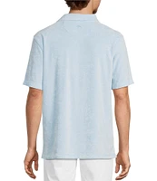 Tommy Bahama Poolside Sun Fade Short Sleeve Terry Polo Shirt
