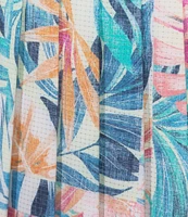 Tommy Bahama Tropical Floral Printed Bahama Coast Pleated Skort