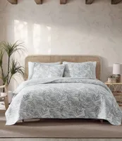 Tommy Bahama Printed Palmday Reversible Quilt Mini Set