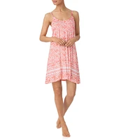 Tommy Bahama Printed Sleeveless Scoop Neck Knit Chemise