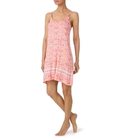 Tommy Bahama Printed Sleeveless Scoop Neck Knit Chemise