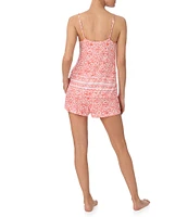 Tommy Bahama Printed Sleeveless Scoop Neck Shorty Pajama Set