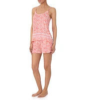 Tommy Bahama Printed Sleeveless Scoop Neck Shorty Pajama Set
