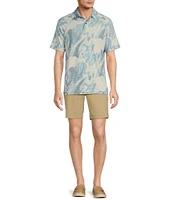 Tommy Bahama Rising Tides Short Sleeve Printed Polo Shirt