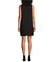 Tommy Bahama Ruffle Split V-Neck Sleeveless Side Pocket Dress