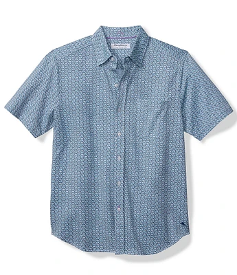 Tommy Bahama San Lucio Plaza Geo Short Sleeve Shirt