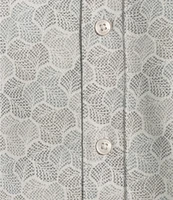 Tommy Bahama San Lucio Tri Leaf Geo Short Sleeve Woven Shirt