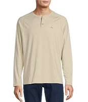 Tommy Bahama Sandrunner Long Sleeve Henley T-Shirt