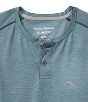 Tommy Bahama Sandrunner Long Sleeve Henley T-Shirt