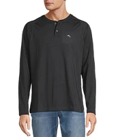 Tommy Bahama Sandrunner Long Sleeve Henley T-Shirt