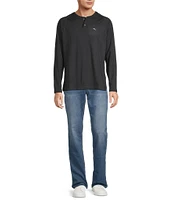 Tommy Bahama Sandrunner Long Sleeve Henley T-Shirt