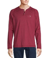 Tommy Bahama Sandrunner Long Sleeve Henley T-Shirt