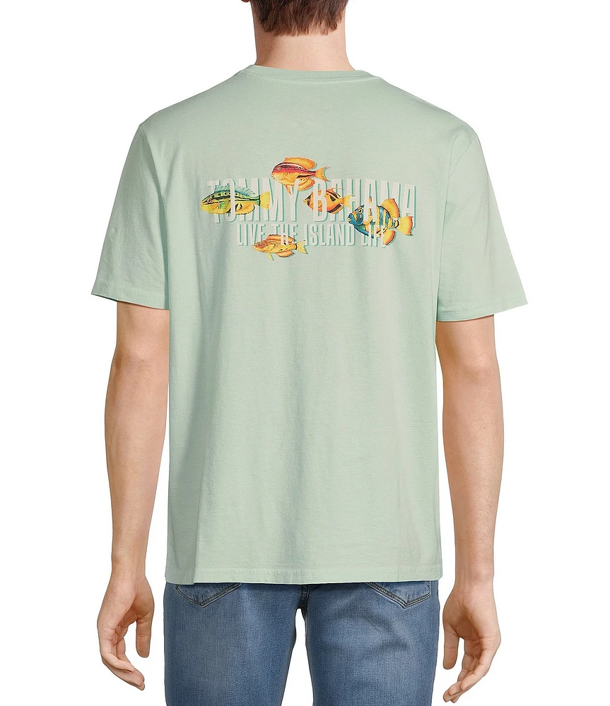 Tommy Bahama Schools Out Short Sleeve Graphic T-Shirt