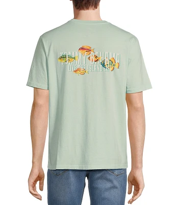 Tommy Bahama Schools Out Short Sleeve Graphic T-Shirt