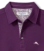 Tommy Bahama Seaside Soiree 5 O'Clock Long Sleeve Polo Shirt