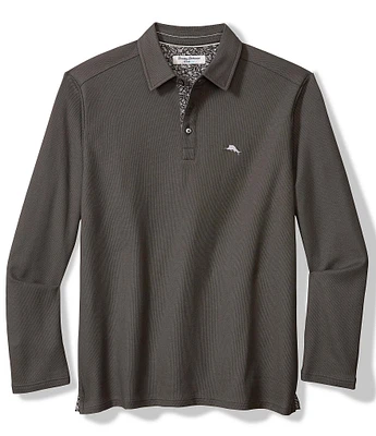 Tommy Bahama Seaside Soiree 5 O'Clock Long Sleeve Polo Shirt