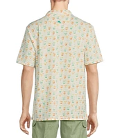 Tommy Bahama Seersipper Short Sleeve Polo Shirt