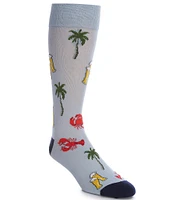 Tommy Bahama Shell Of A Good Time Crew Dress Socks