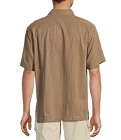 Tommy Bahama Short Sleeve Maui Border Woven Shirt