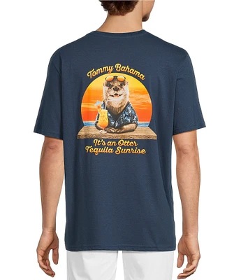 Tommy Bahama Short Sleeve Otter Tequila Sunrise T-Shirt