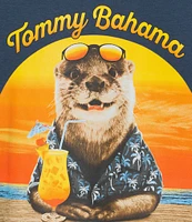 Tommy Bahama Short Sleeve Otter Tequila Sunrise T-Shirt