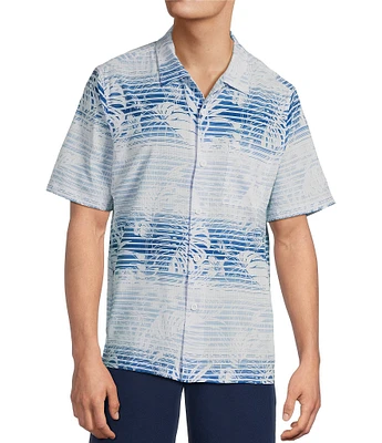 Tommy Bahama Short Sleeve Vera Cruz Cay Sardinia Sea Shirt