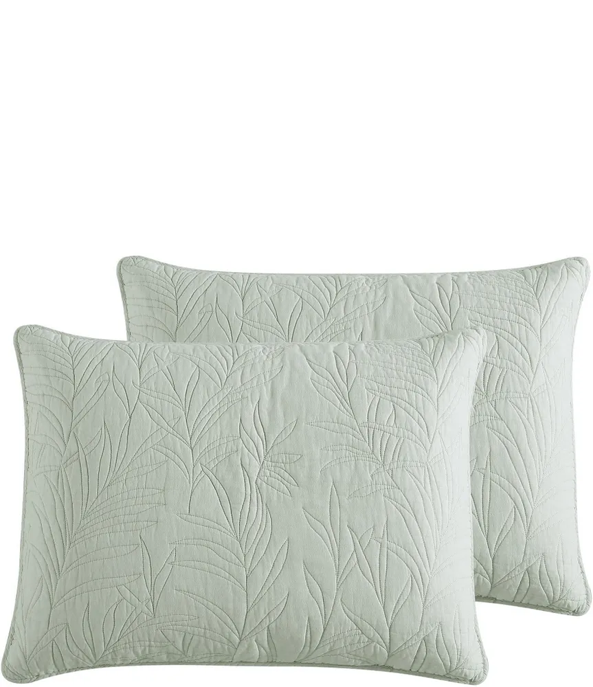 Tommy Bahama Solid Costa Sera Stitched Pillow Sham