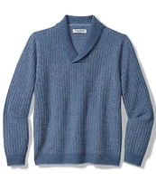 Tommy Bahama Soundscape Cashmere Shawl Sweater