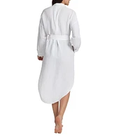 Tommy Bahama St. Lucia Collared Button Front Swim Cover-Up Shirt Dress