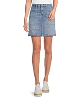 Tommy Bahama Stretch Denim Utility Skirt
