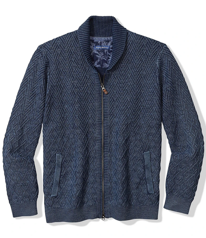 Tommy Bahama Sunbreak Full Zip Shawl Cardigan