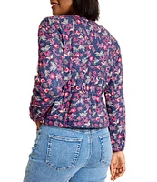 Tommy Bahama Sweeping Florals Quilted Tie Jacket