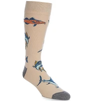 Tommy Bahama Tide & Seek Crew Dress Socks