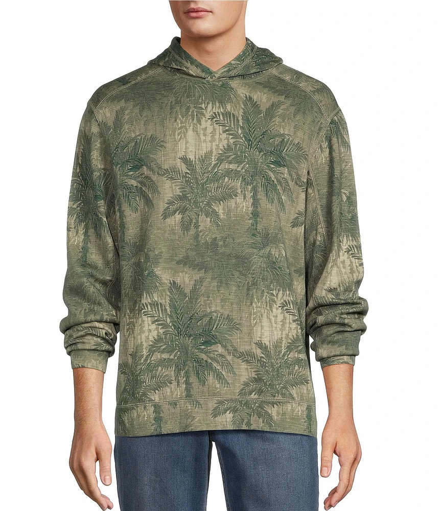 Tommy Bahama Tobacco Bay Jungle King Long Sleeve French Rib Hoodie