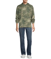 Tommy Bahama Tobacco Bay Jungle King Long Sleeve French Rib Hoodie