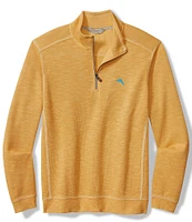 Tommy Bahama Tobago Bay Contrast Seam Half-Zip Pullover