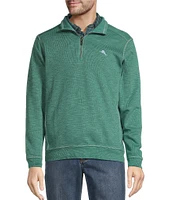 Tommy Bahama Tobago Bay Contrast Seam Half-Zip Pullover