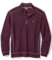 Tommy Bahama Tobago Bay Contrast Seam Half-Zip Pullover