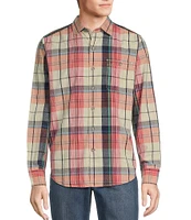 Tommy Bahama Tortola Sunwash Multi-Check Long Sleeve Woven Shirt