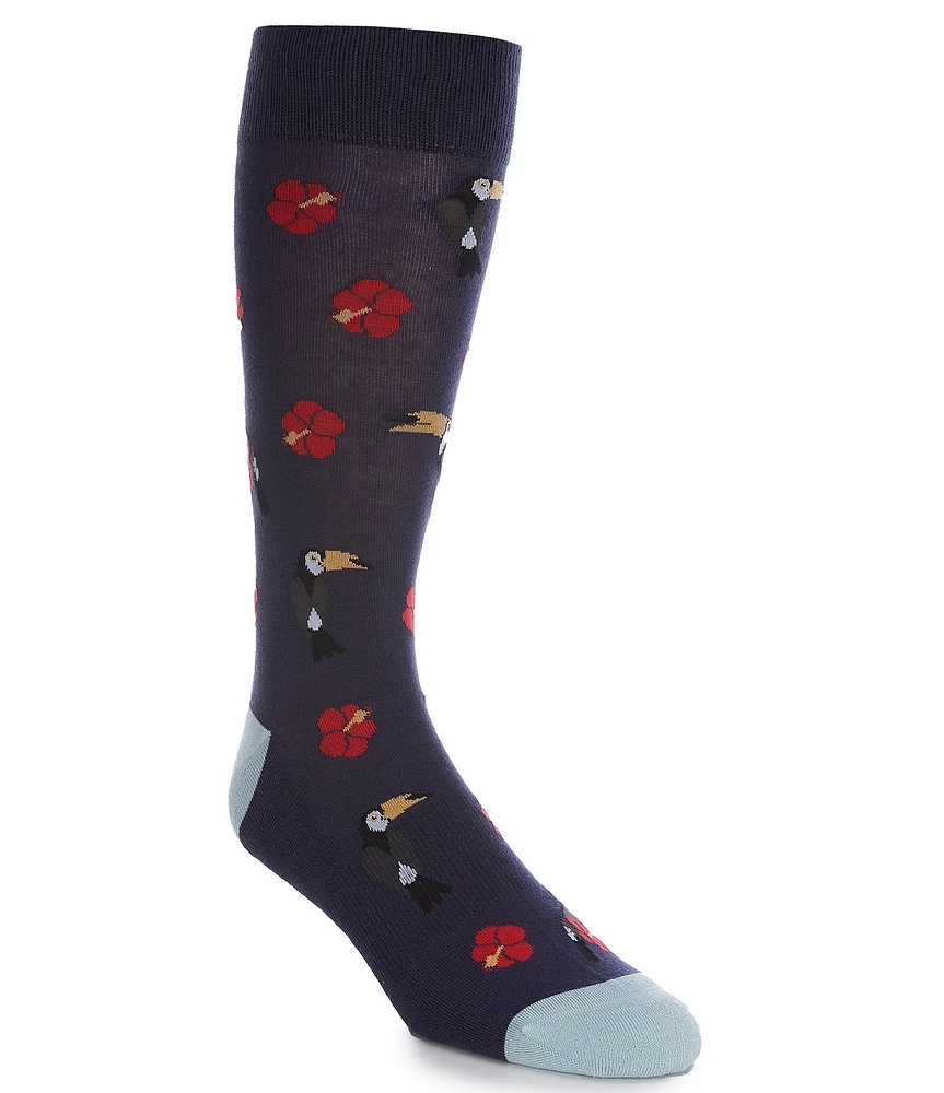 Tommy Bahama Toucan Beak-Cation Crew Dress Socks