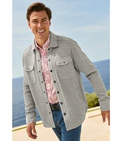 Tommy Bahama Trinidad CPO Long Sleeve Slub French Rib Jacket