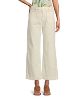 Tommy Bahama Twill Cotton Sailor Wide Leg Stretch Pants