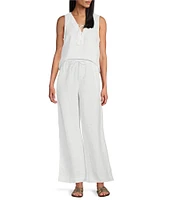 Tommy Bahama Two Palm Easy Lightweight Linen Elastic Drawstring Pants