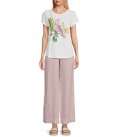 Tommy Bahama Two Palm Easy Lightweight Linen Elastic Drawstring Pants