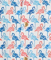 Tommy Bahama Veracruz Cay Flamingo Mingle Short Sleeve Woven Shirt
