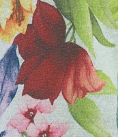 Tommy Bahama Verde Blooms Addison Lightweight Linen Blend V-Neck Sleeveless Tank Top