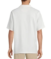 Tommy Bahama Viva Paradiso Short Sleeve Woven Silk Camp Shirt