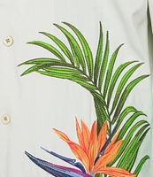 Tommy Bahama Viva Paradiso Short Sleeve Woven Silk Camp Shirt