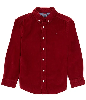 Tommy Hilfiger Big Boys 8-20 Long-Sleeve Corduroy Shirt